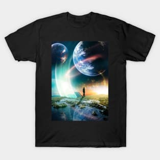 Sunset Planets T-Shirt